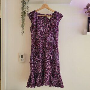 Michael Kors Floral Ruffle Dress – Size Small (S/P)